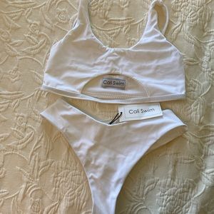 White Hand-Made Canadian Bikini